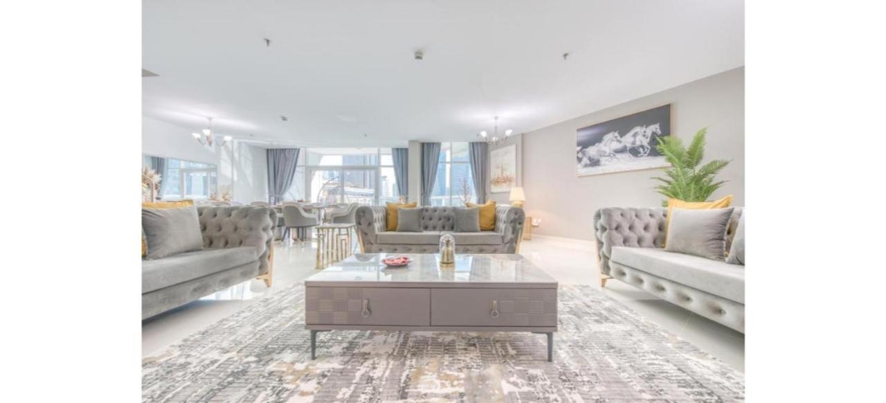דובאי Luxurious 4-Bedroom Duplex Villa Apartment Near Jbr מראה חיצוני תמונה