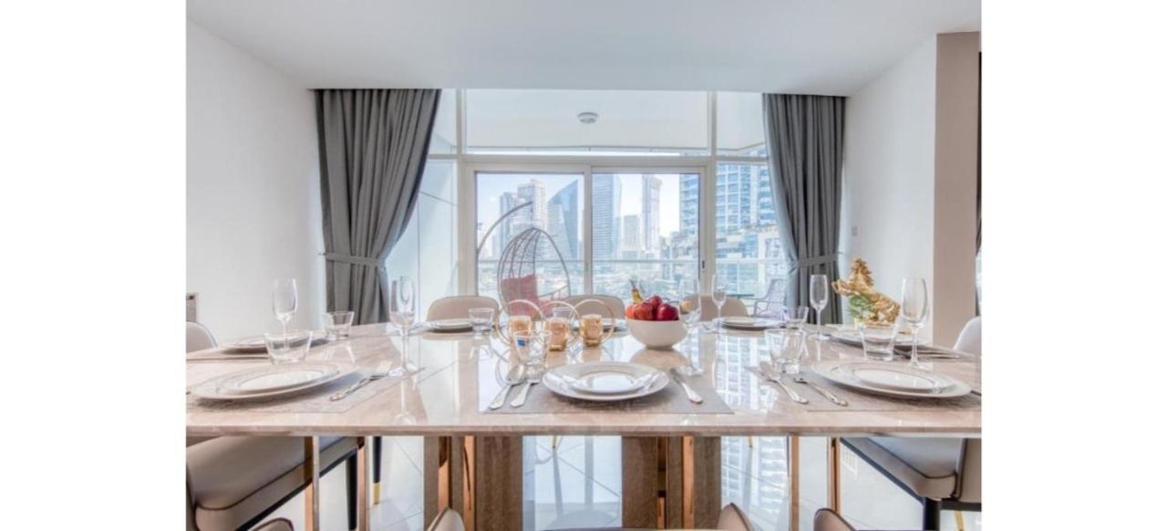 דובאי Luxurious 4-Bedroom Duplex Villa Apartment Near Jbr מראה חיצוני תמונה